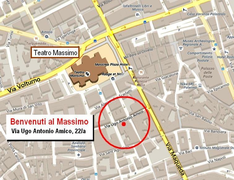 Benvenuti Al Massimo Lejlighed Palermo Eksteriør billede